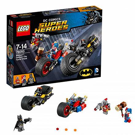 Lego Super Heroes. Бэтмен: Погоня на мотоциклах по Готэм-сити 